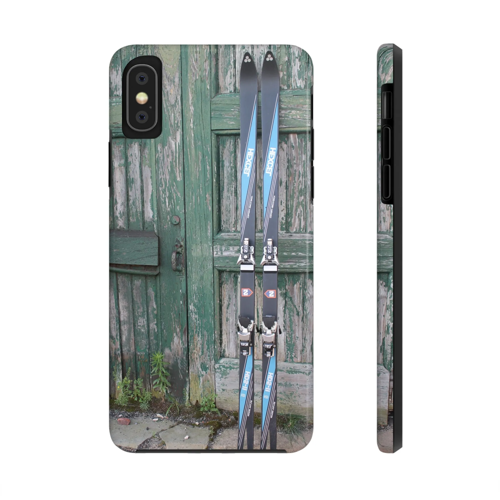 Vintage Skis - Tough Phone Case, Case-Mate