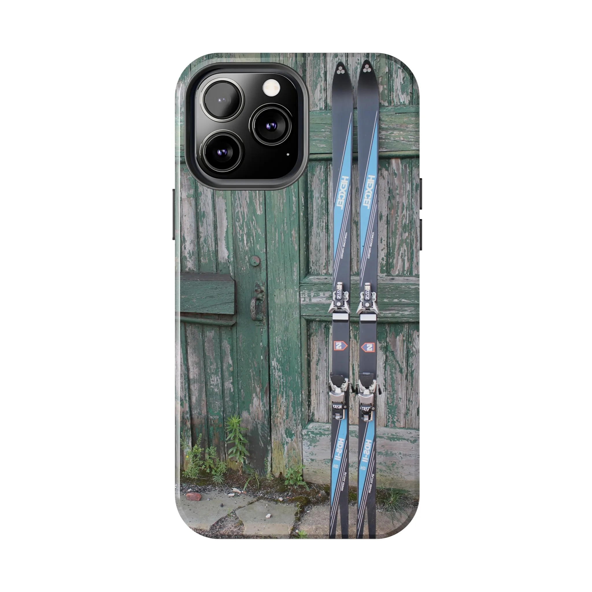 Vintage Skis - Tough Phone Case, Case-Mate
