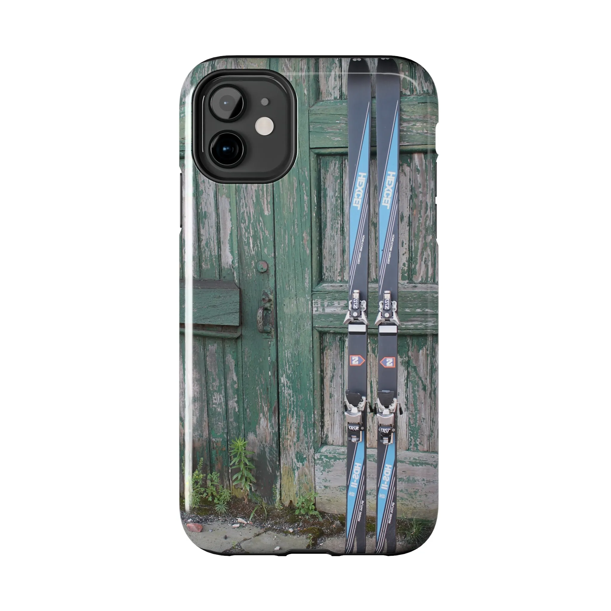 Vintage Skis - Tough Phone Case, Case-Mate