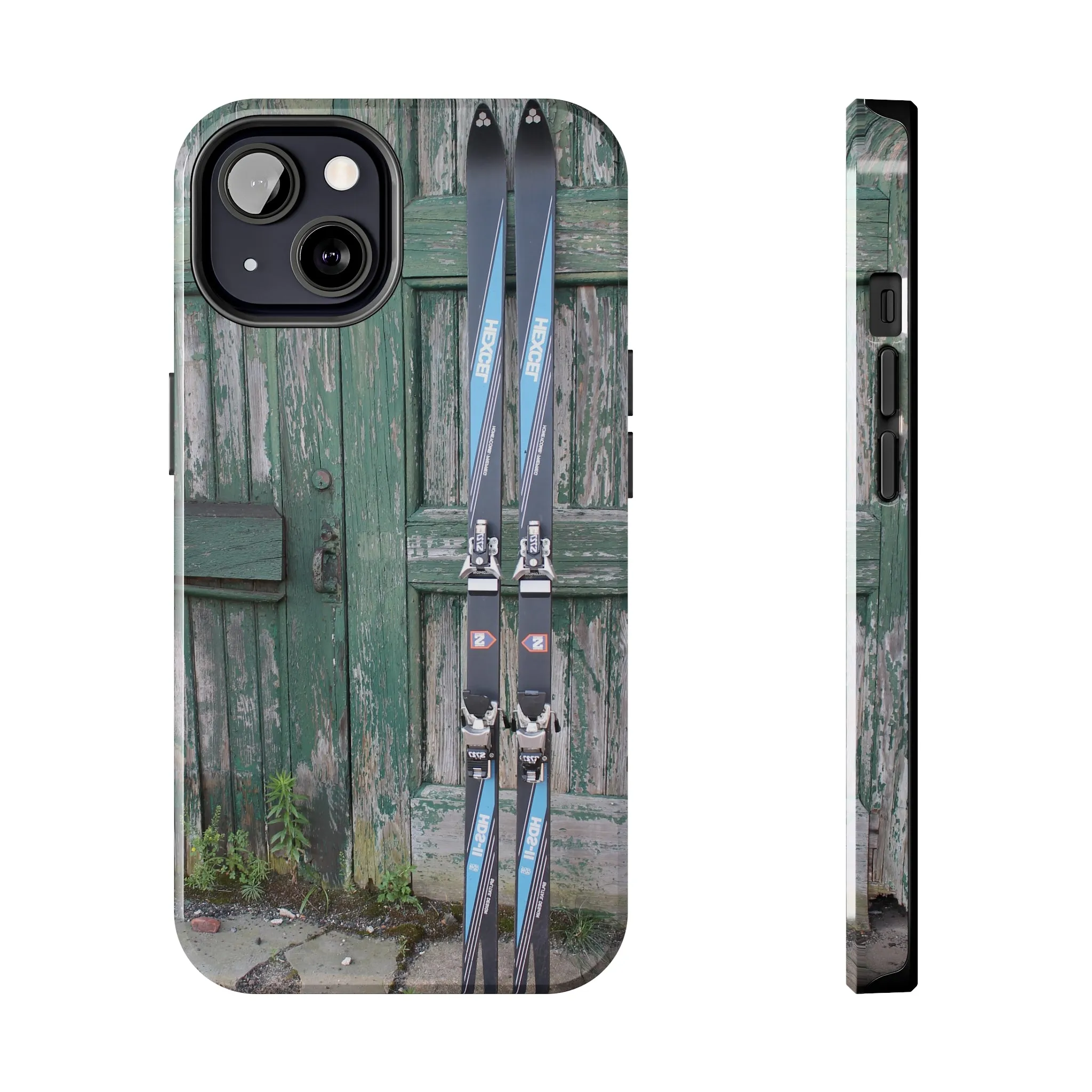 Vintage Skis - Tough Phone Case, Case-Mate