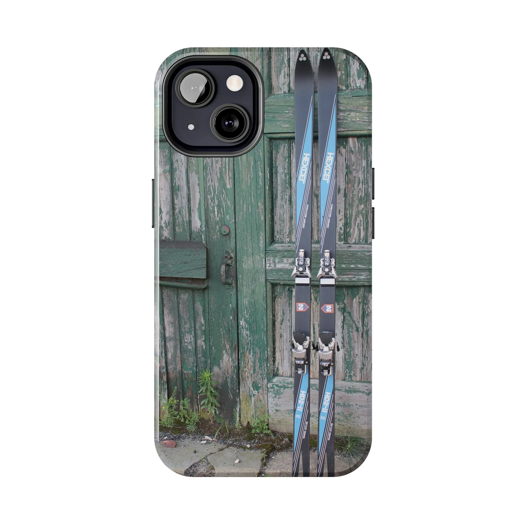 Vintage Skis - Tough Phone Case, Case-Mate
