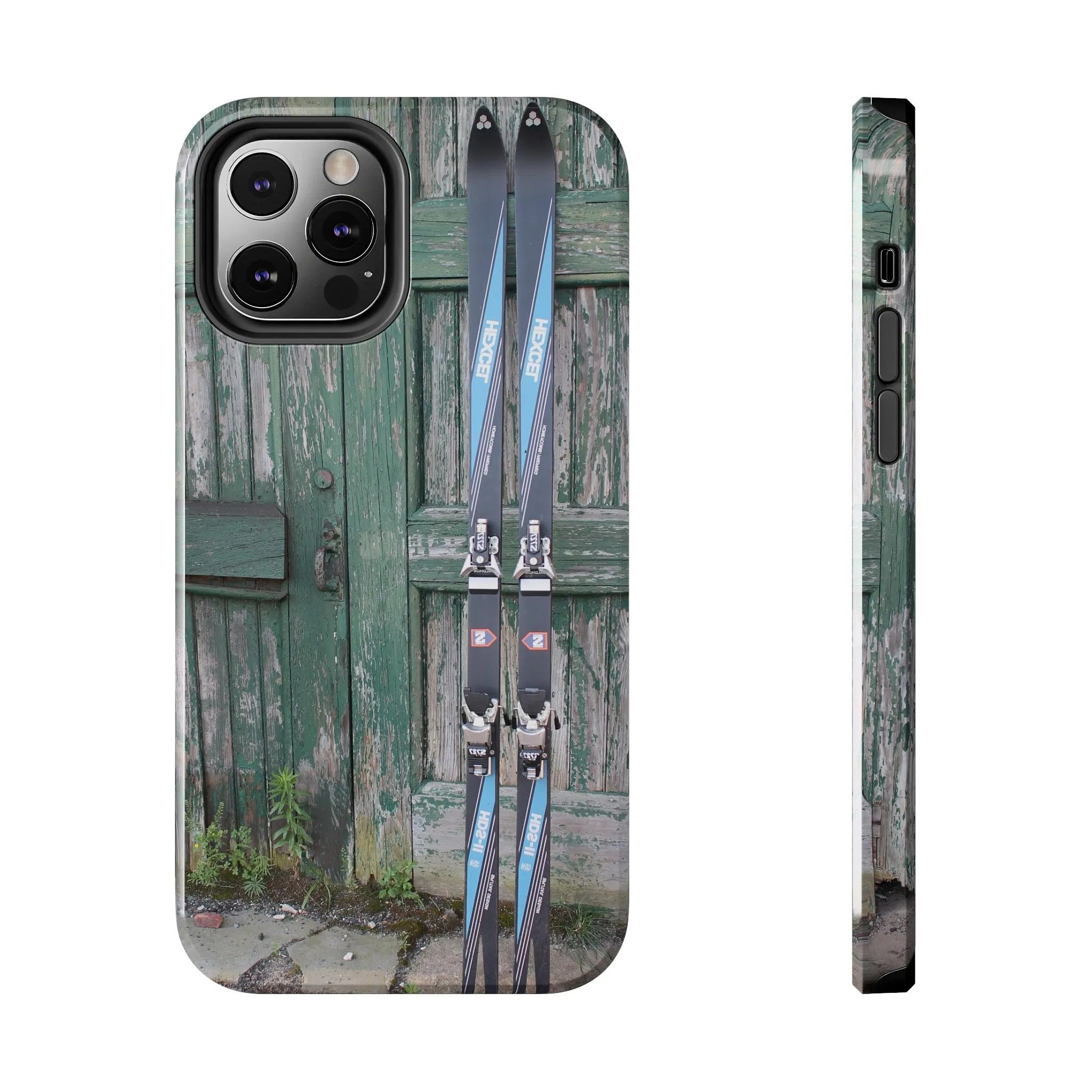 Vintage Skis - Tough Phone Case, Case-Mate