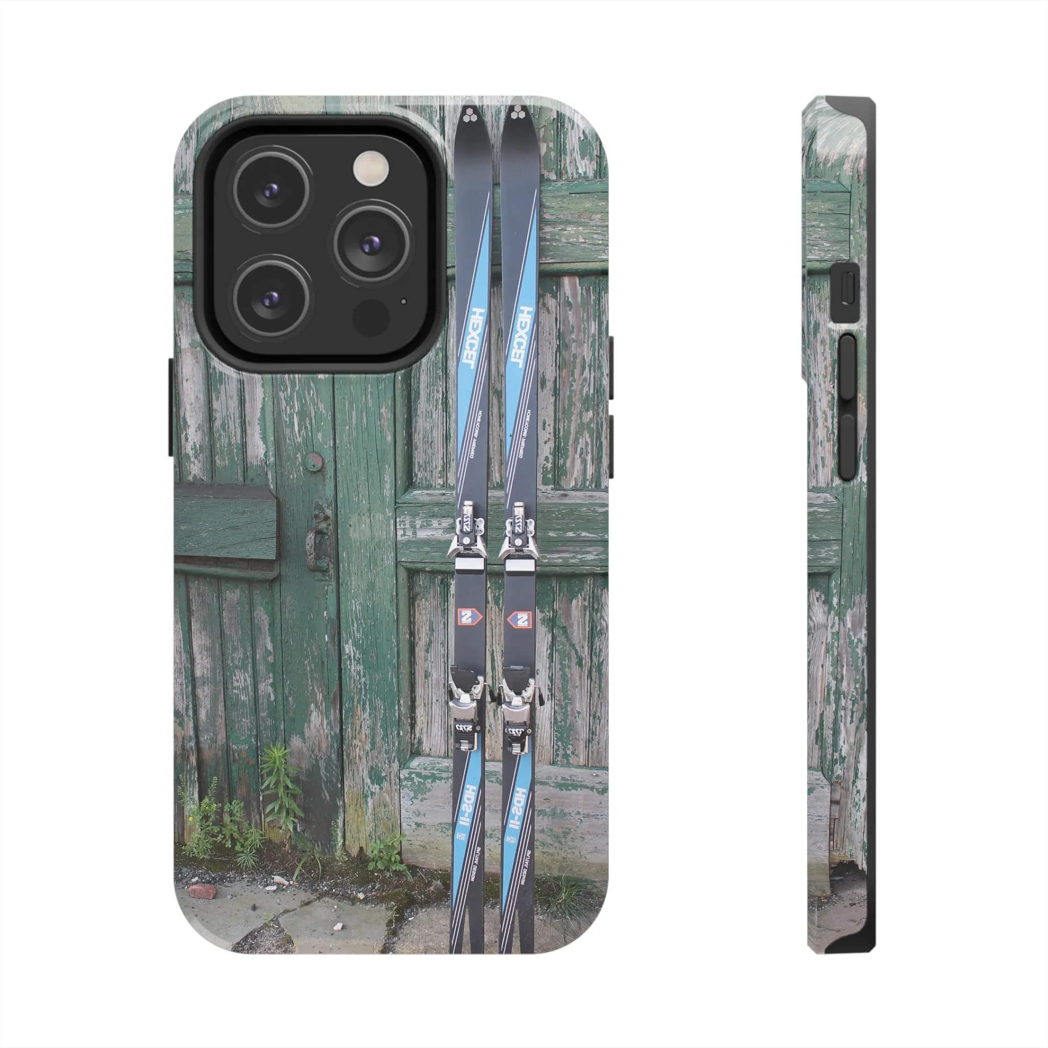 Vintage Skis - Tough Phone Case, Case-Mate