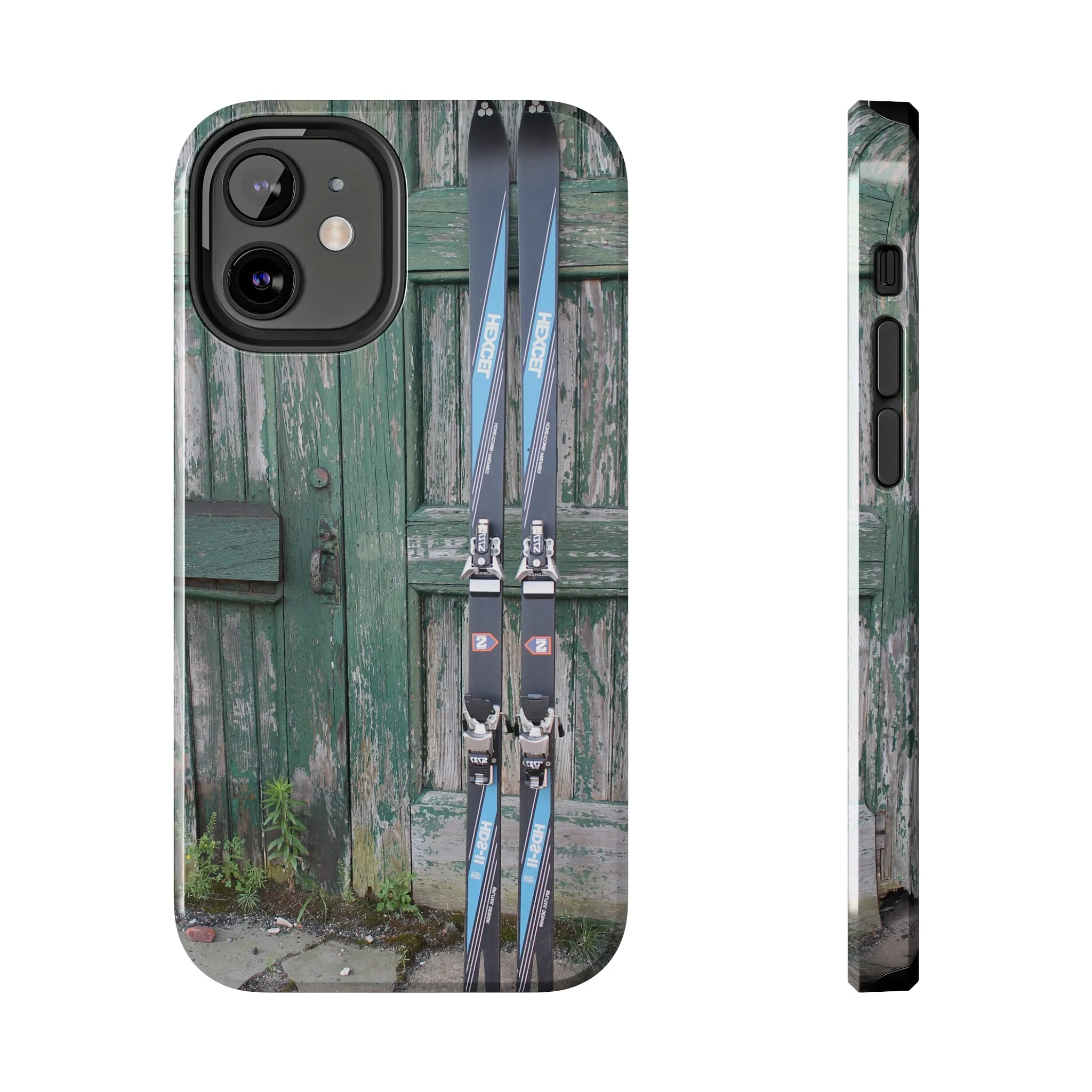 Vintage Skis - Tough Phone Case, Case-Mate