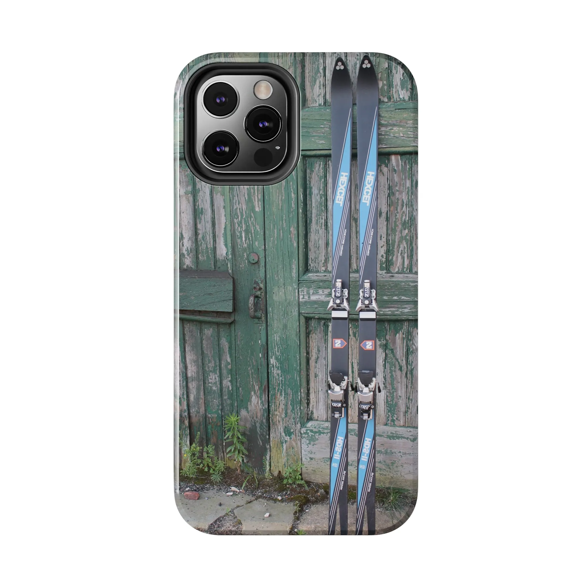 Vintage Skis - Tough Phone Case, Case-Mate