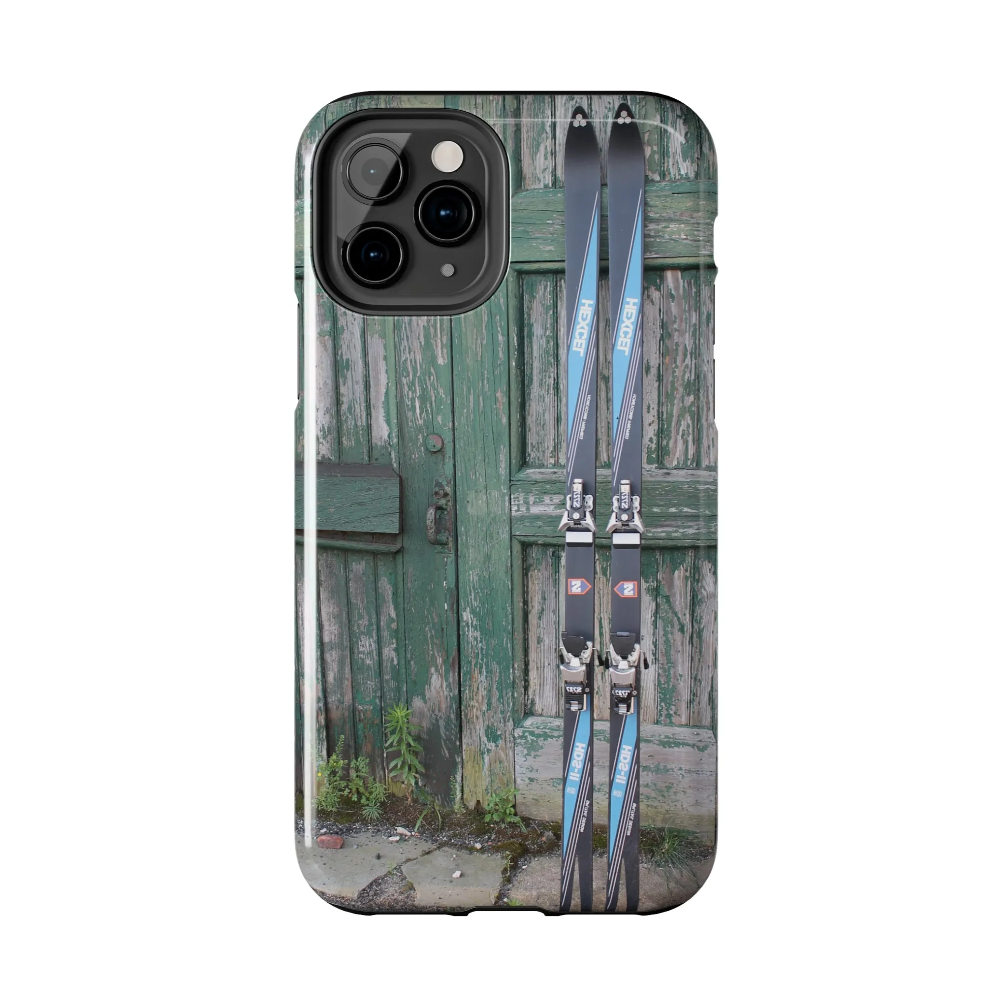 Vintage Skis - Tough Phone Case, Case-Mate