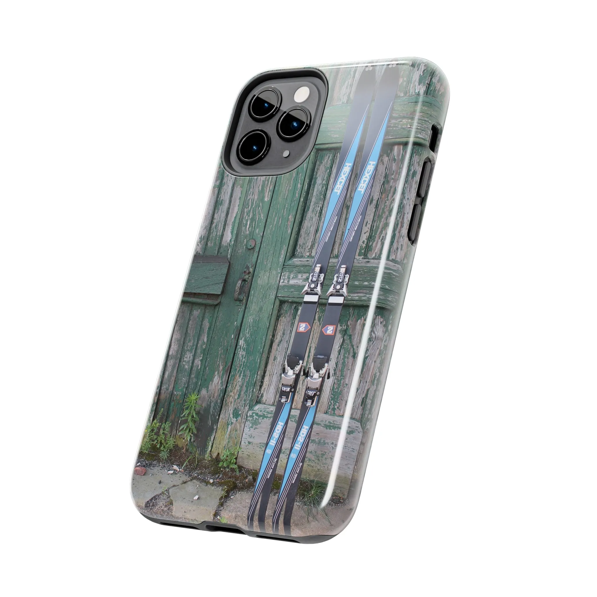 Vintage Skis - Tough Phone Case, Case-Mate
