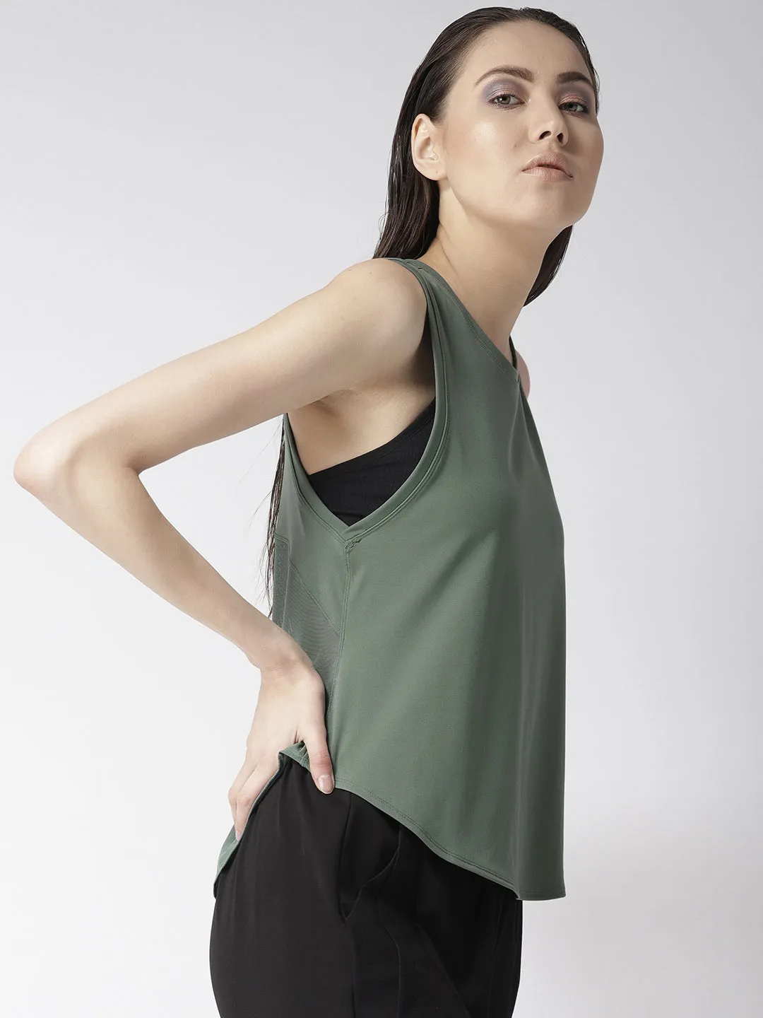 Women's Relaxed Fit Tie Tank