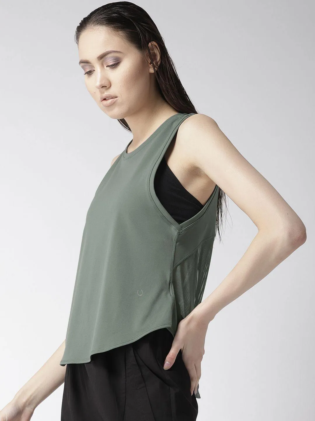Women's Relaxed Fit Tie Tank