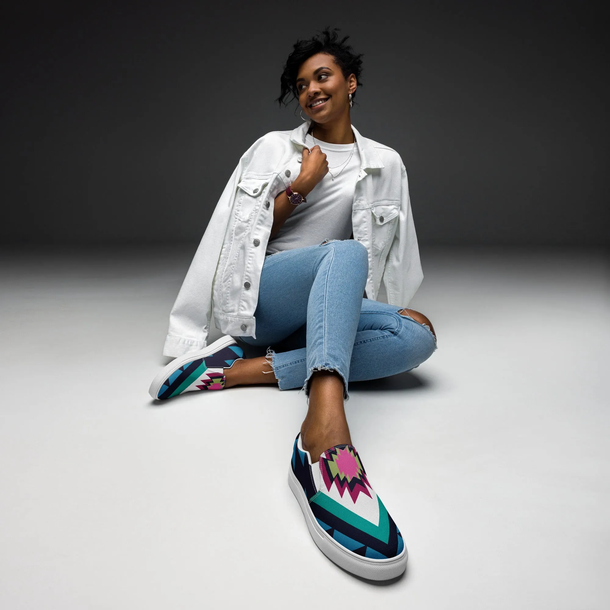 XCLUSIF POETIX TRIBAL Women’s slip-on shoes