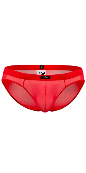 Xtremen 91138 Mesh Briefs Red