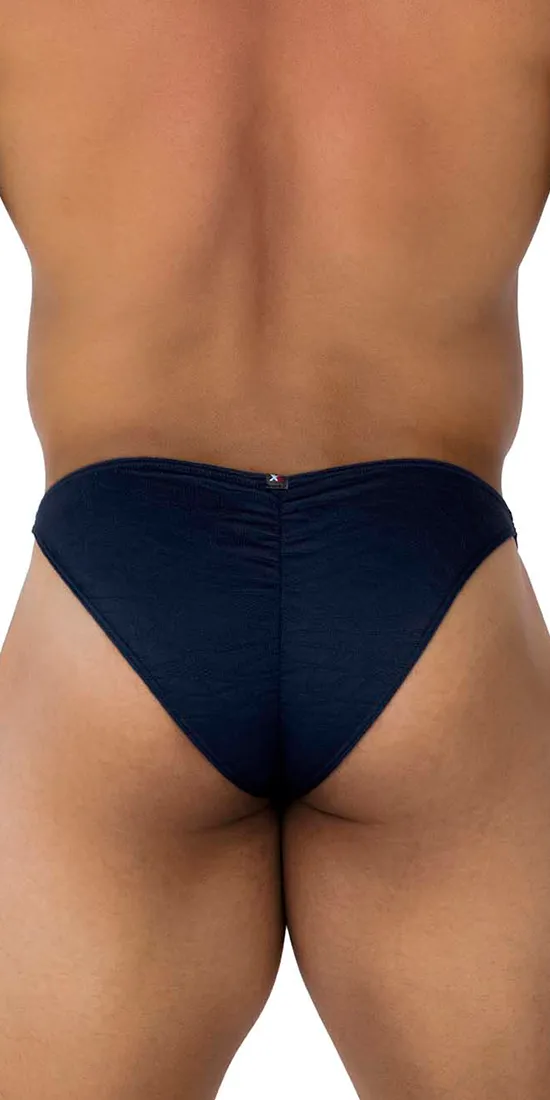 Xtremen 91201 Jacquard Bikini Dark Blue