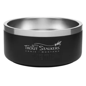 YETI Boomer 4 Dog Bowl MTS Logo Black