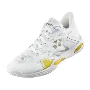 Yonex Power Cushion Eclipsion Z Badminton Shoes White/ Gold UNISEX